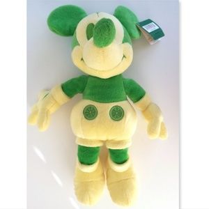 New MICKEY MOUSE Plush Green Limited Edition
